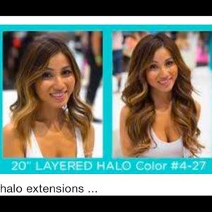 18 inch Halo Couture Layered Extensions
